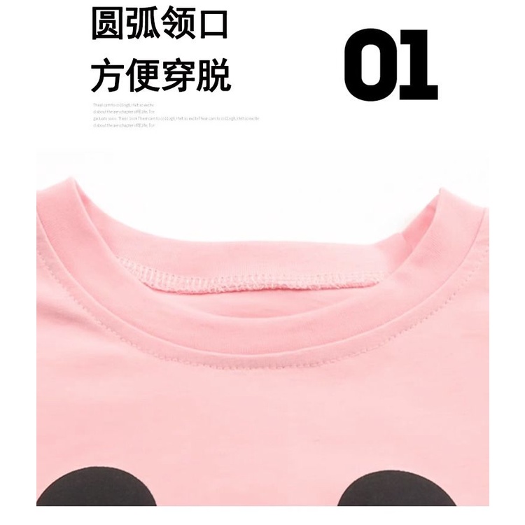 Bộ Đồ Ngủ Tay Dài In Họa Tiết Hoạt Hình Dễ Thương Thời Trang Xuân Thu Cho Bé Gái