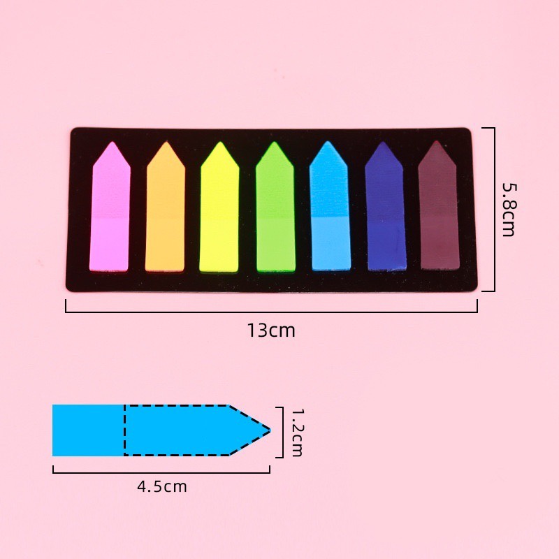 Giấy Note Đánh Dấu Trang Nhà Cam