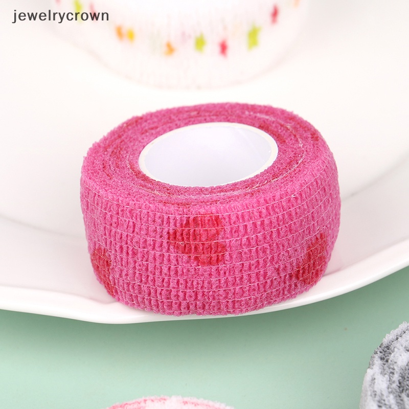 1 Băng Quấn Bảo Vệ Ngón Tay Co Giãn Tự Dính Nhiều Màu Sắc Khi Chơi Thể Thao