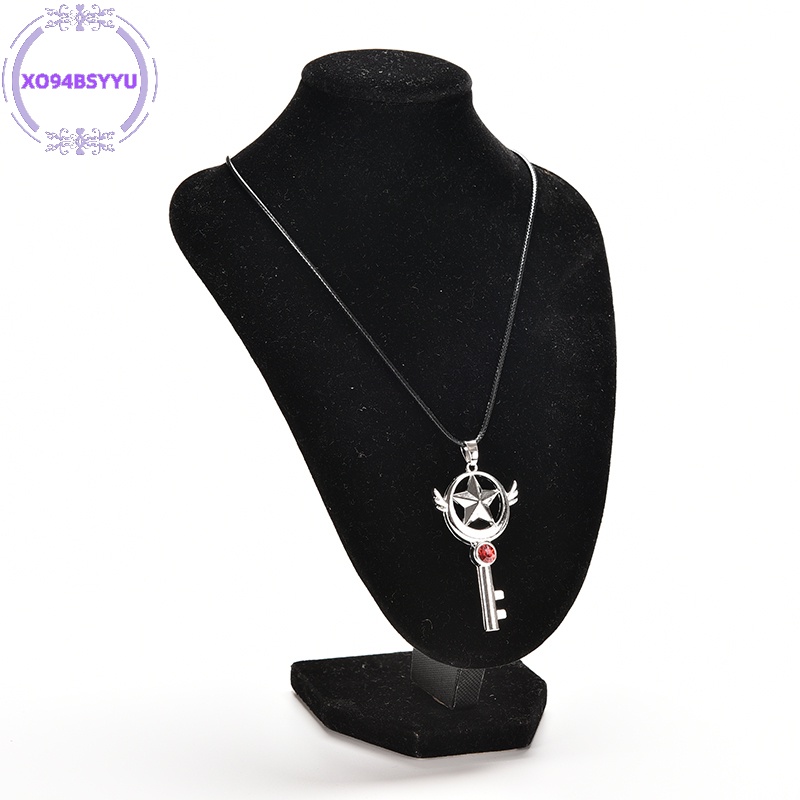 Vòng cổ Mặt Thẻ Bài Phép Thuật Thủ Lĩnh Thẻ Bài Xo94Bsyu sakura