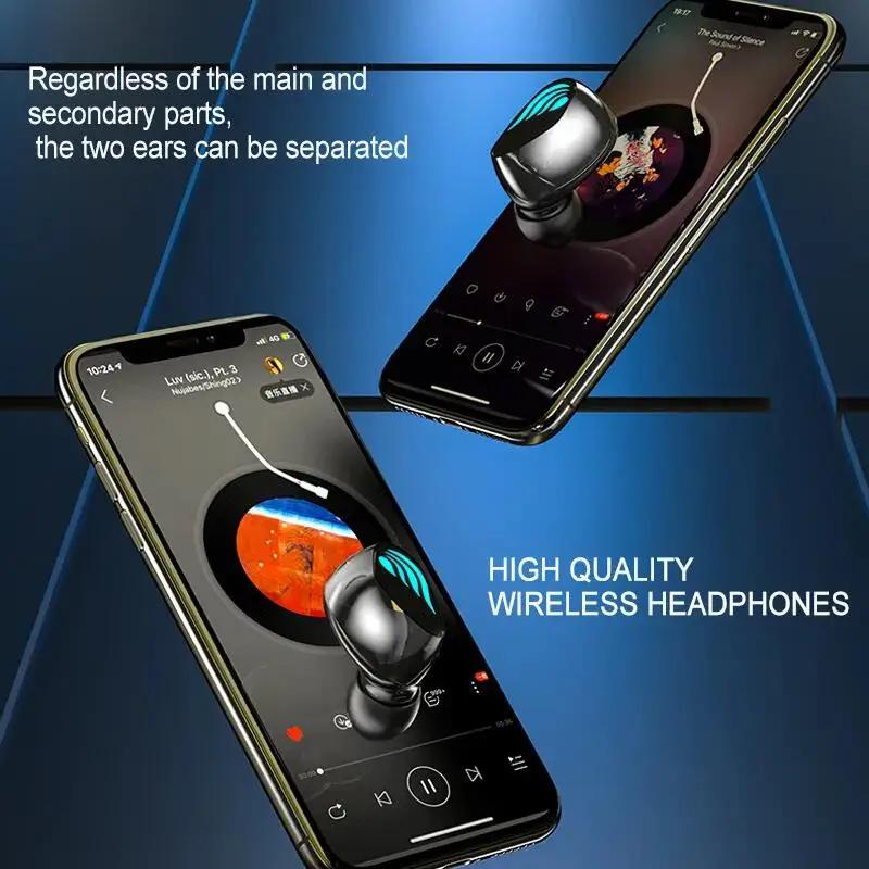 Tai Nghe Không Dây tws m27 bluetooth 5.3 Chống Nước