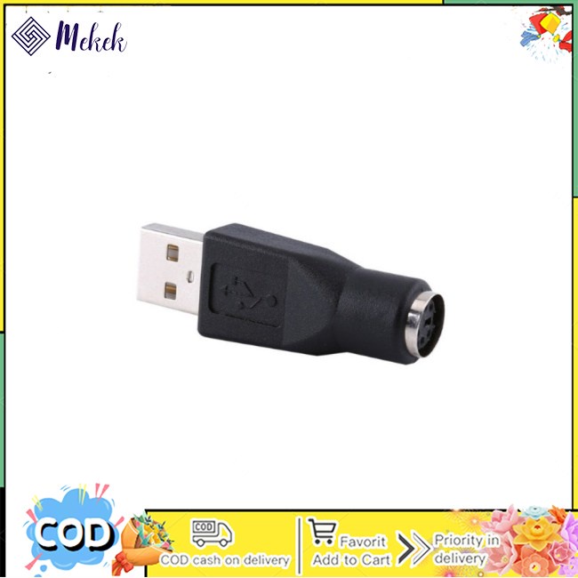 Đầu Chuyển Đổi usb Sang ps2 usb Cho ps2 Máy Tính Bàn