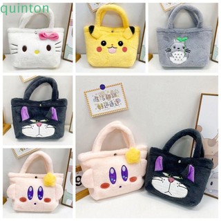 Shanhai Túi Xách Đeo Chéo Vải Bông Hình pikachu Cỡ Lớn