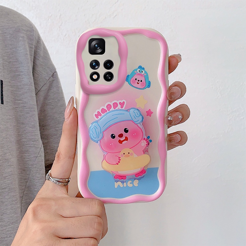 Ốp lưng redmi 10 4g Dễ Thương Ốp Điện Thoại Chống Sốc Hình Búp Bê Hoạt Hình 3d Thời Trang Cho redmi 10 4g