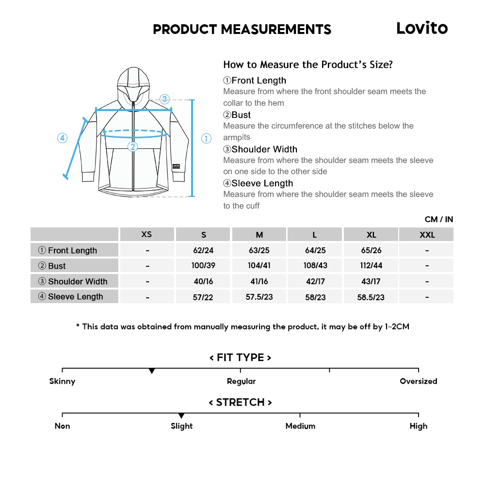 Lovito Áo khoác blazer trơn có nút thông thường dành cho nữ LNA30271