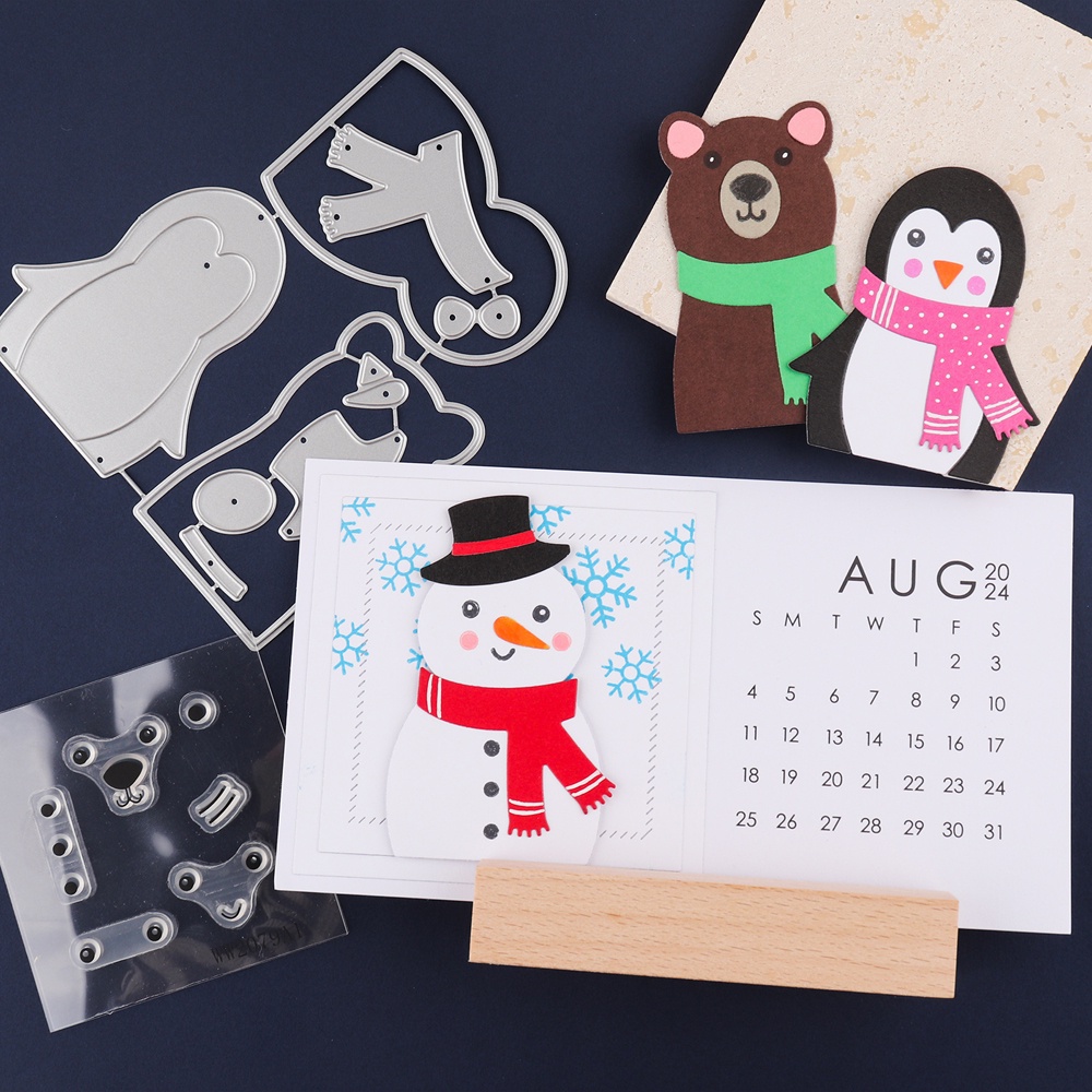 Lịch Để Bàn Năm 2024 Hình Động Vật Dễ Thương