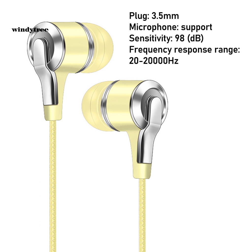 Tai Nghe Nhét Tai h8 Có Dây Âm Thanh Siêu Trầm Jack 35mm Cho Điện Thoại