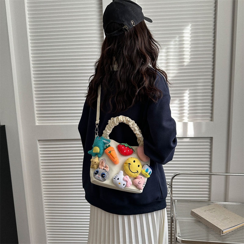 Dễ Thương Túi tote Đeo Vai Kiểu Hoạt Hình Đáng Yêu