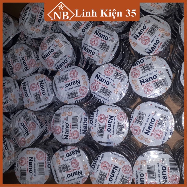 Băng dính điện nano màu đen rộng 17mm