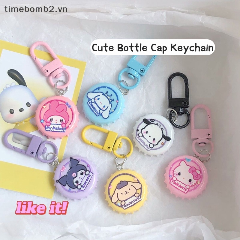 SANRIO  Móc Khóa Ba Lô / Balo / Túi Xách Hình my melody purin pocha kawaii kittty kuromi cinnamoroll my melody purin Làm Quà Tặng Sinh Nhật Cho Bé ~