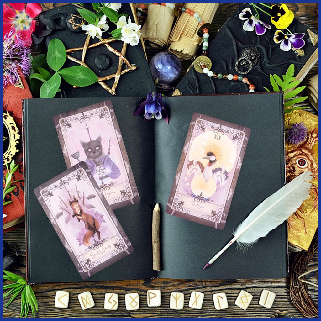 Bộ Bài tarot Phiên Bản Tiếng Anh Dành Cho Nam Và Nữ