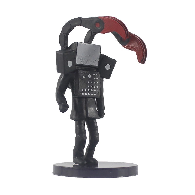 Set 13 Mô Hình Nhân Vật Hoạt Hình toilet skibidi Tên Lửa Tiancher