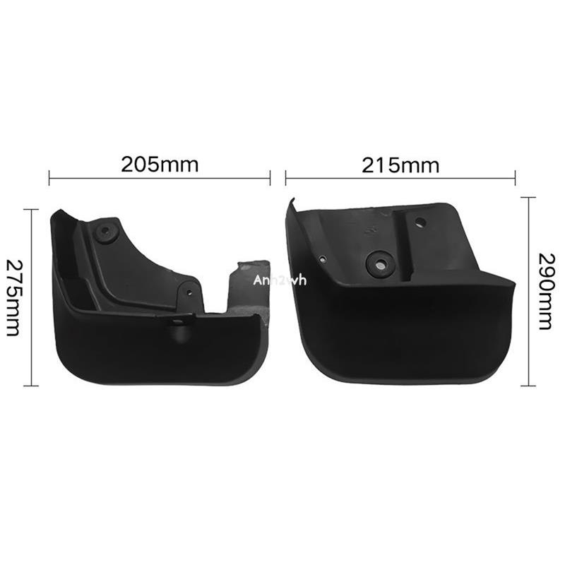 FENDER Set 4 Tấm Chắn Bùn Bánh Xe Hơi Dành Cho subaru forester 2008-2013 j1010sc020