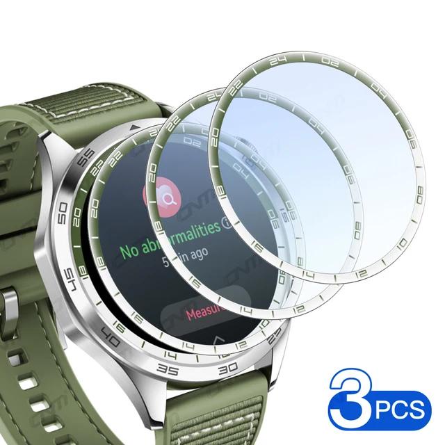 Phim Dán 5d Bảo Vệ Màn Hình Chống Trầy Màu Xanh Lá 46mm Cho Đồng Hồ huawei gt4 gt 4