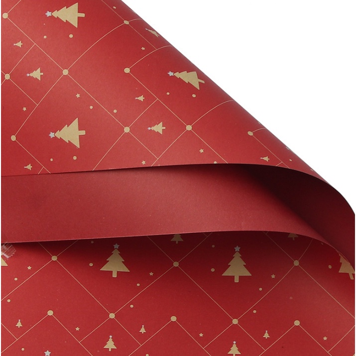 Giấy Gói Quà, Giấy Làm Thủ Công BST03 Trang Trí Noel Giáng Sinh