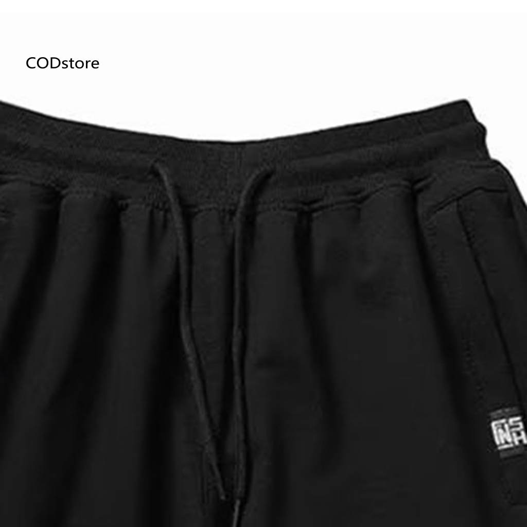 Kdcod * Quần Thể Thao Dây Rút Có Túi Mềm Màu Trơn Thoải Mái Và Thoải Mái Sành Điệu Cho Nam Giới