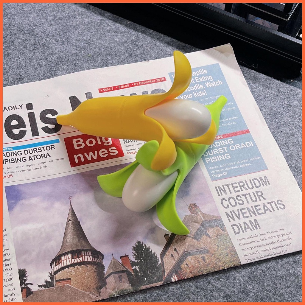 Đồ Chơi Kiếm Có Thể Thu Gọn Hình Quả Chuối Sáng Tạo