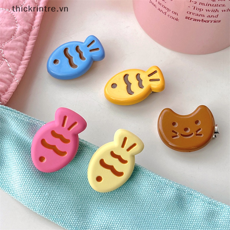 Set 1 / 3 Kẹp Tóc Hình Cá Dễ Thương Cho Bé Gái vn