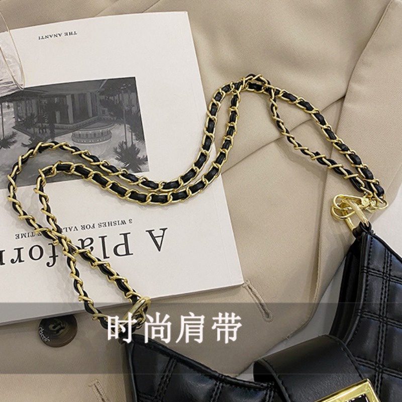 One Túi đeo dưới cánh tay / Đeo Cánh Tay Cỡ Nhỏ Thêu Họa Tiết Hình Thoi Thời Trang Chất Lượng Cao Cho Nữ