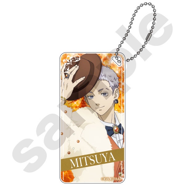 Móc khóa Tokyo Revengers Mikey Mitsuya Draken Takemichi Chifuyu Baji 34 Phụ kiện trang trí túi xách Balo