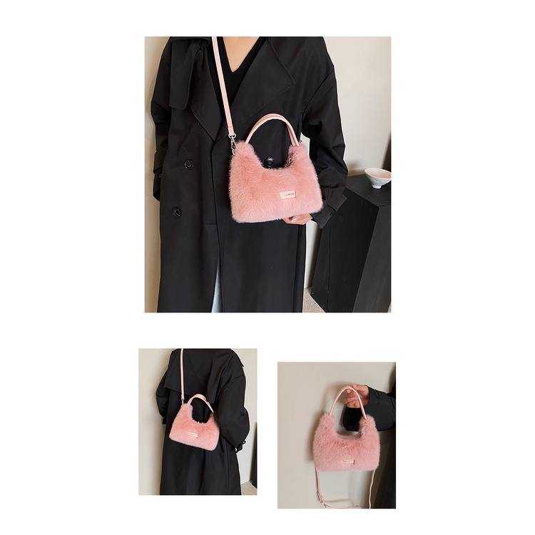 Túi Đeo Chéo Vai Bằng Vải Bông Dễ Thương Thời Trang Thu Đông 2023