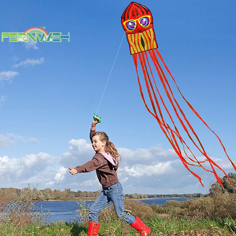 Đồ Chơi Diều Bạch Tuộc Hoạt Hình Cho Trẻ Em