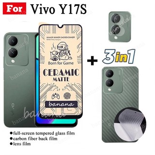 Kính cường lực bảo vệ camera 3 trong 1 cho vivo y17s y27 y36 y35