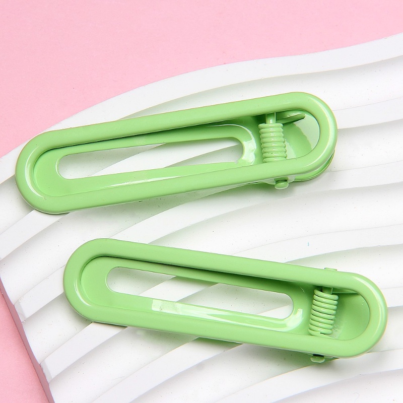 Thời Trang Kẹp Tóc Kim Loại Hình Chữ u Cao Cấp 6cm