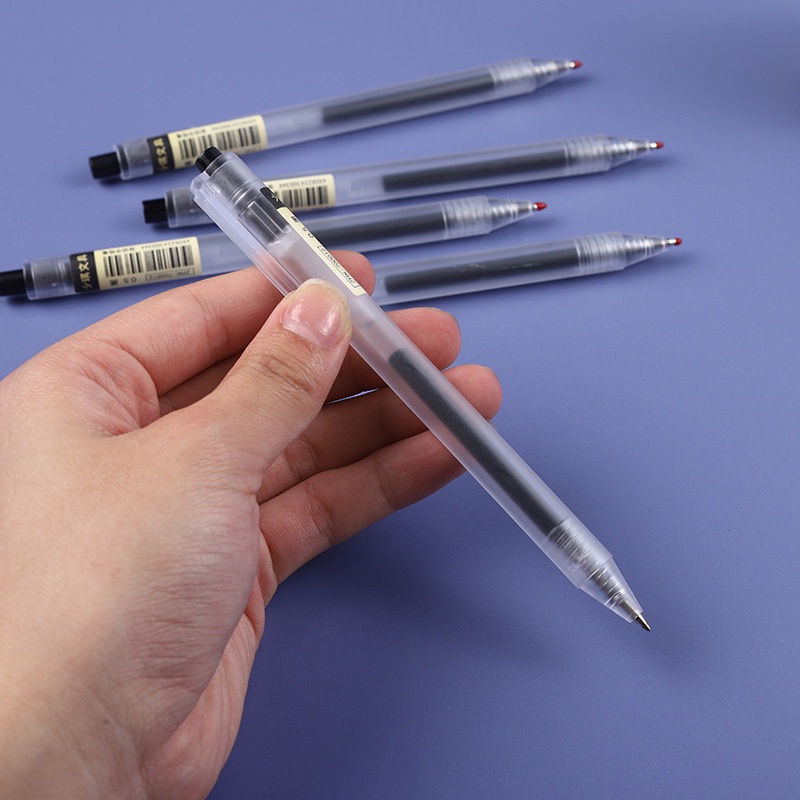 Bút Mực Nước Ngòi 0.5mm Màu Đen / Xanh Dương / Đỏ