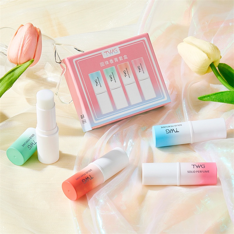 CYREAL Twg Solid Balm Hương Thơm Lâu Dài Hương Thơm Nhẹ Lăn Khử Mùi Dạng Rắn Di Động Cho Học Sinh Nam Và Nữ