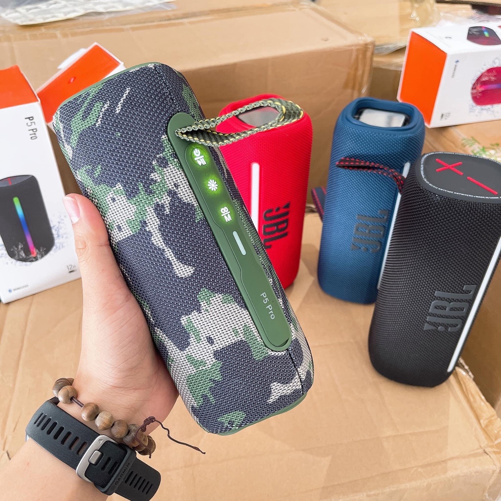 Loa Bluetooth P5 PRO Siêu Bass Nghe Nhạc Hay Bass Trầm Dùng Được USB Thẻ Nhớ Cổng 3.5. Bảo Hành 12 Tháng