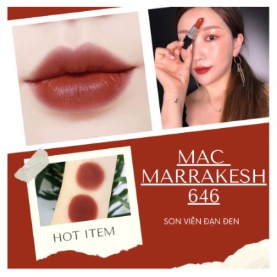 Son Thỏi MAC Amplified Creme Lipstick 3g Chất Lì Mịn Như Nhung Red Berry