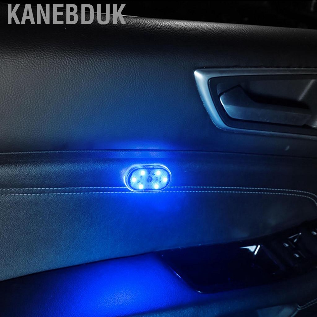 Kanebduk Car Interior Ceiling Light Touch Control USB Charging Mini Compact Roof  Reading Lamp Decorative