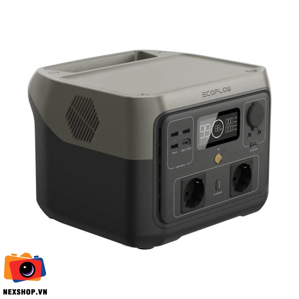 Trạm điện di động EcoFlow River 2 Max 512Wh 140,000mah | Hàng chính hãng | FullVAT | Bảo hành chính hãng 5 năm