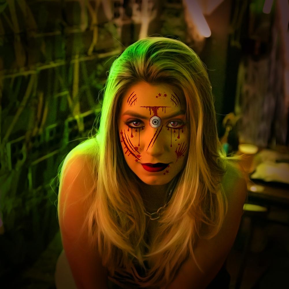 Sms Hình Xăm Dán Chống Thấm Nước s4w2 Phong Cách halloween Độc Đáo