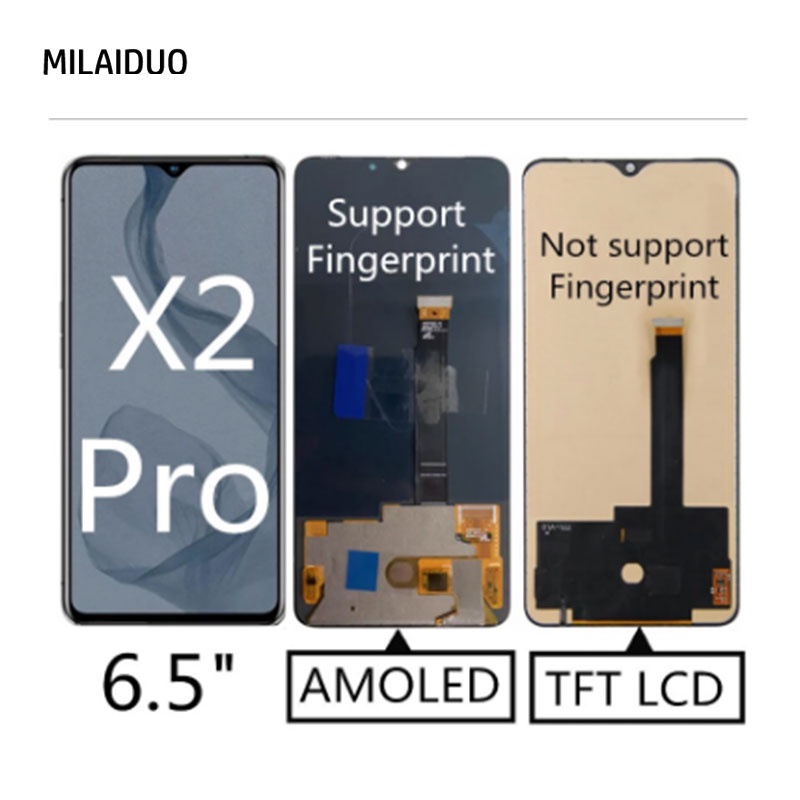 Màn Hình Led Cảm Ứng lcd oled / tft Cho realme x2 pro rmx1931 oppo reno ace lcd