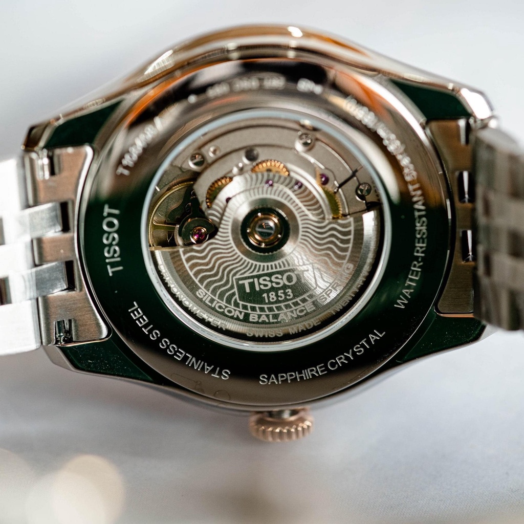 Đồng hồ nam chính hãng Tissot Ballade Powermatic 80 T108.408.22.037.01 - Máy cơ tự động - Kính Sapphire