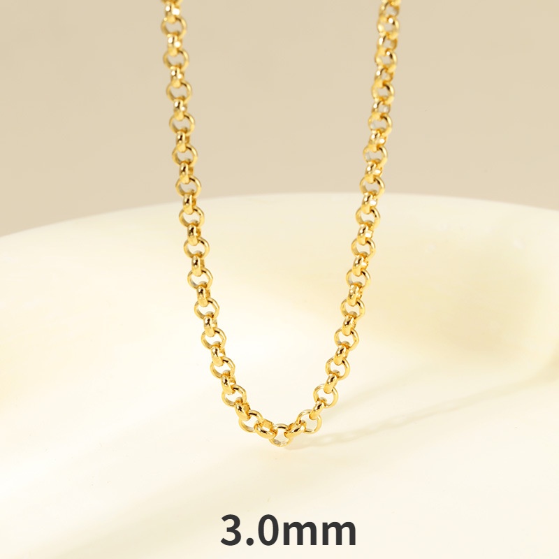 Vòng cổ Mạ Vàng 925 / Bạc 18k Nhiều Kiểu Dáng Thời Trang