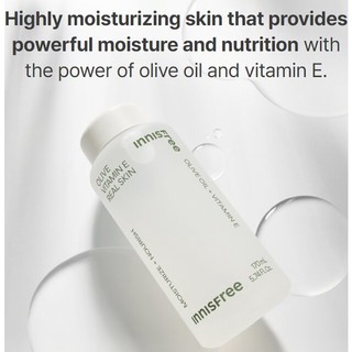 Innisfree Olive Vitamin E Real: Lotion, Skin, Cleansing Foam, Cleansing Tissue, Cream, Cleansing Oil