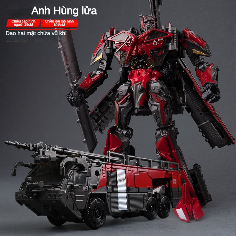 Mô Hình Đồ Chơi Xe Hơi Biến Hình Rô Bốt Bằng Hợp Kim Chất Lượng CaoTặng ô tô