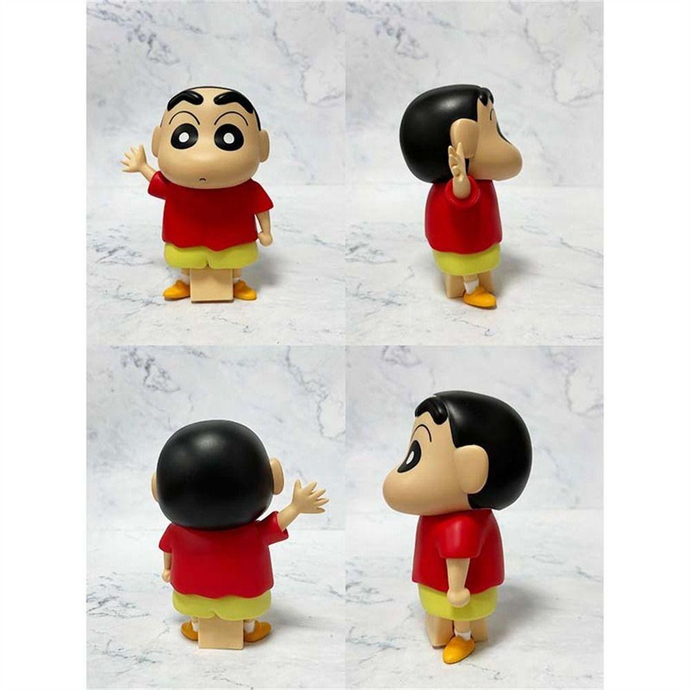 Mmluck nohara shinnosuke Đồ Chơi Mô Hình Nhân Vật shin-chan Bằng pvc Trang Trí Làm Quà Sinh Nhật