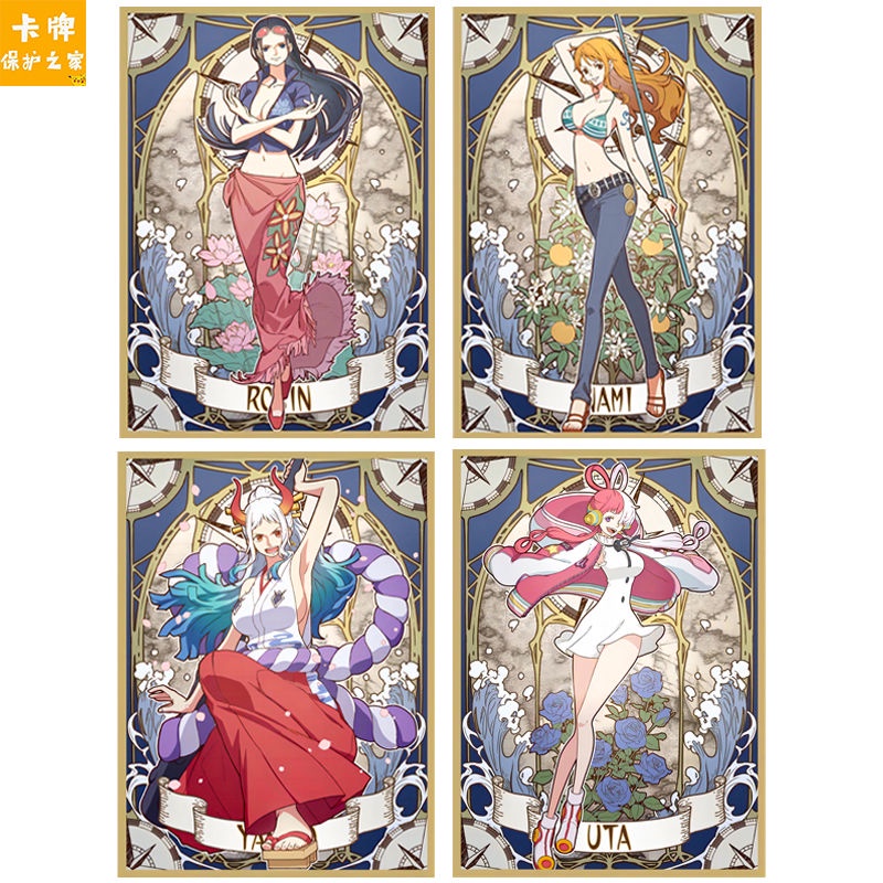 Tay áo thẻ One Piece Nami Lá Thẻ Tay áo Robin Thẻ Tay áo DIY Thẻ