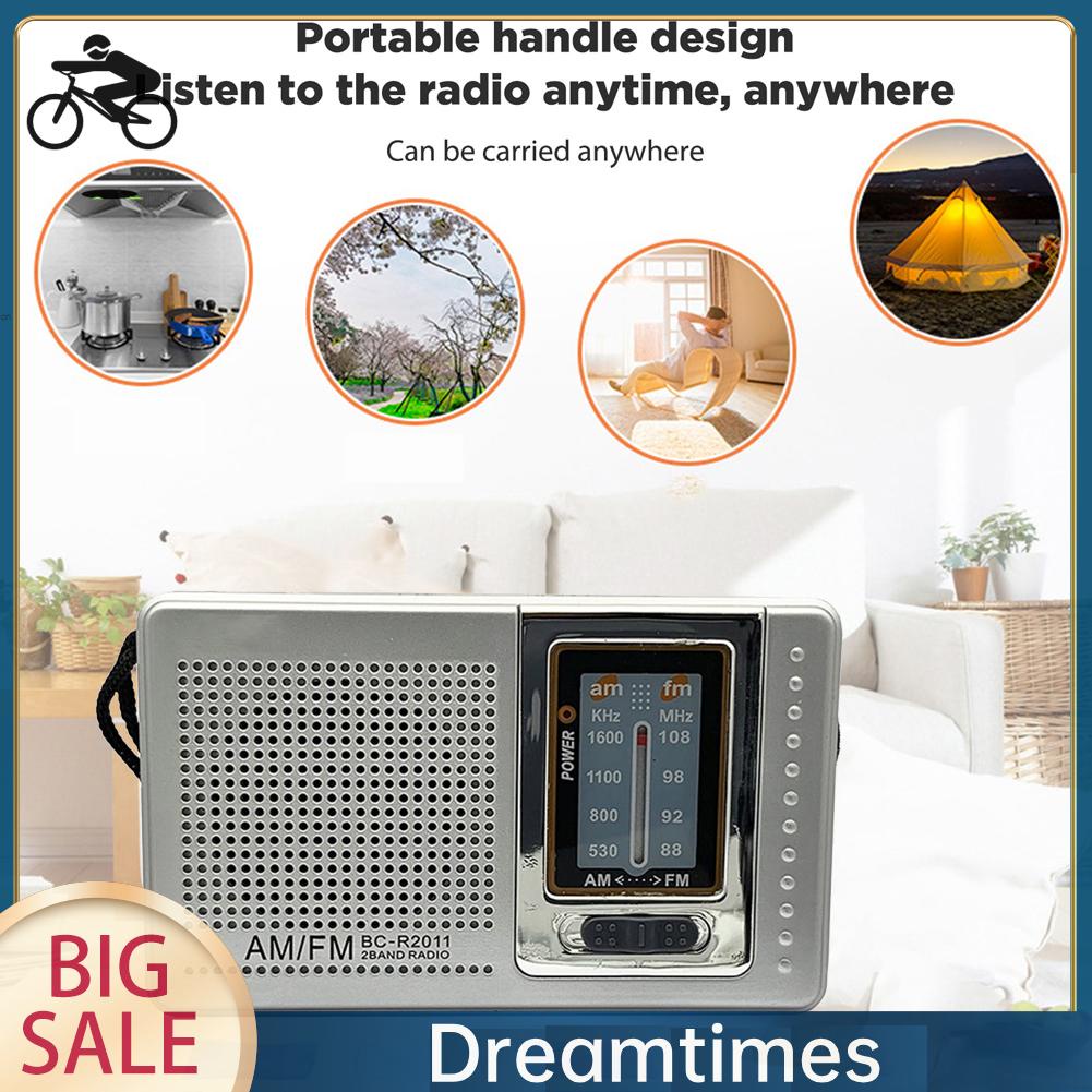 Radio mini hifi Băng Tần Kép 1.vn Có Ăng Ten Thu Sóng am fm