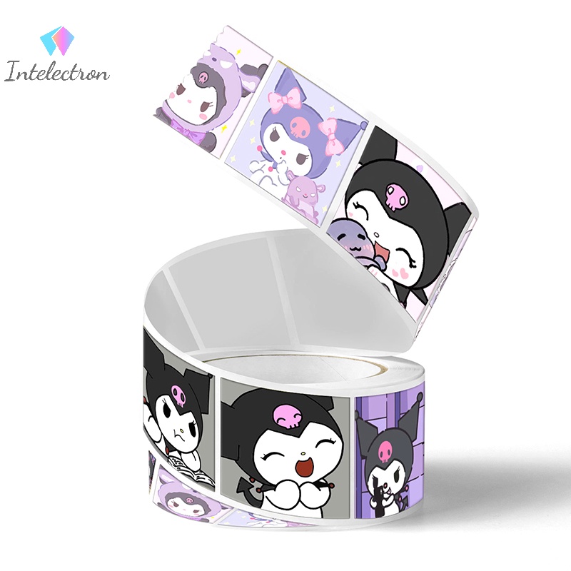 Cuộn 500 Miếng Dán Trang Trí Họa Tiết Hoạt Hình Dễ Thương yuanzongren444}