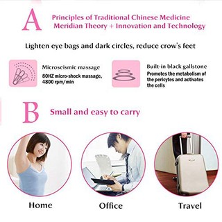 Máy massage mặt cầm tay 4 đầu kiểu bút (có chọn mẫu) (Hàng Nhập Khẩu) (Xả Rẻ Lấy 5*)