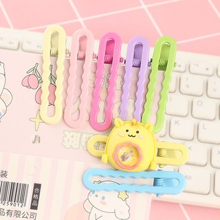 Set 2 Kẹp Tóc 5Cm Màu macaron