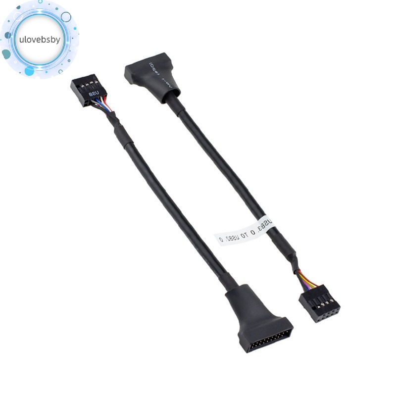 Ulovebsby Dây Cáp Chuyển Đổi 19 / 20 pin usb 3.0 female Sang 9Pin usb 2.0 male Chất Lượng Cao vn