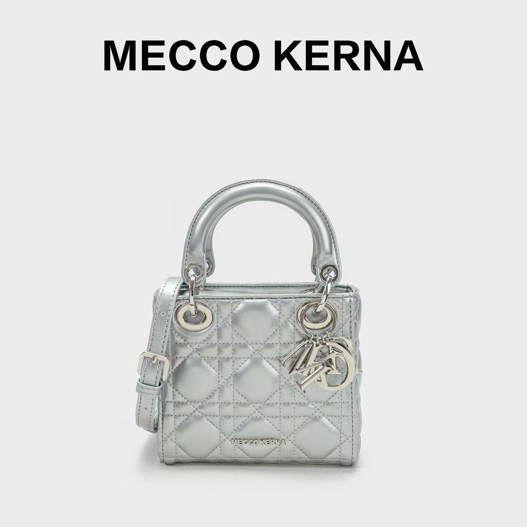Túi xách MECCO KERNA Công nương Diana Túi vuông nhỏ, Live Độc quyền