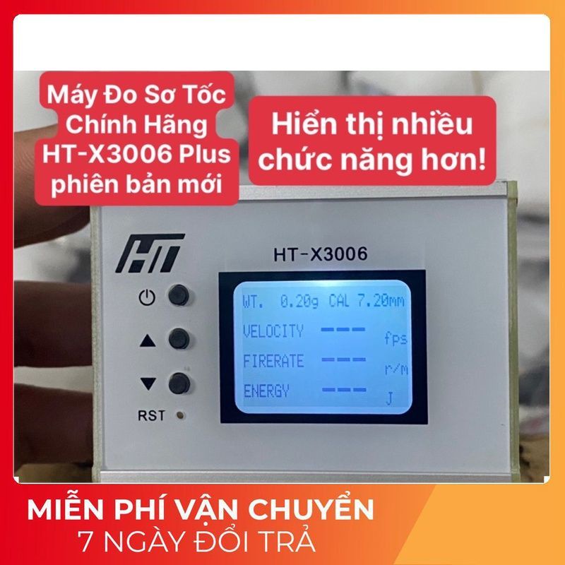 Máy Đo Sơ Tốc Chính Hãng HT-X3006 Phiên Bản Plus !