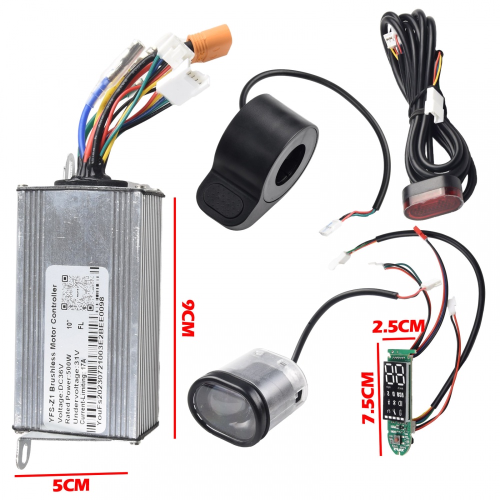 Bảng Điều Khiển Tăng Tốc 350W Cho Xe Điện Scooter
